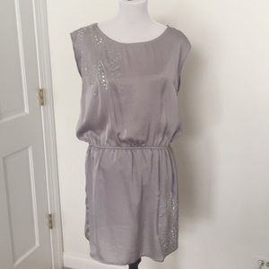 Gray beaded dress